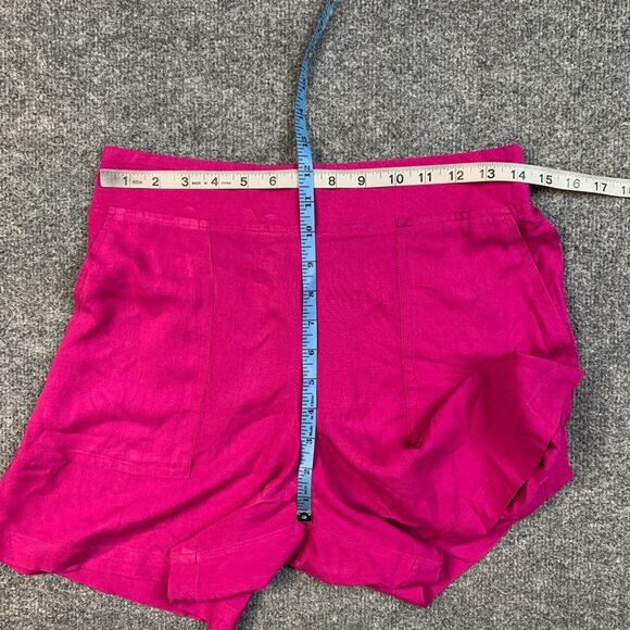 Wildfox Shorts Womens S Small Pink Lightweight Pockets Pull On Elastic Waistband - Picture 4 of 9
